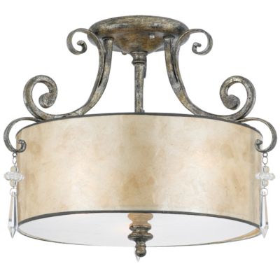 Kendra Semi-Flushmount by Quoizel - Starlight Lighting USA and Canada